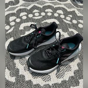 adidas girls prime green bounce running shoes